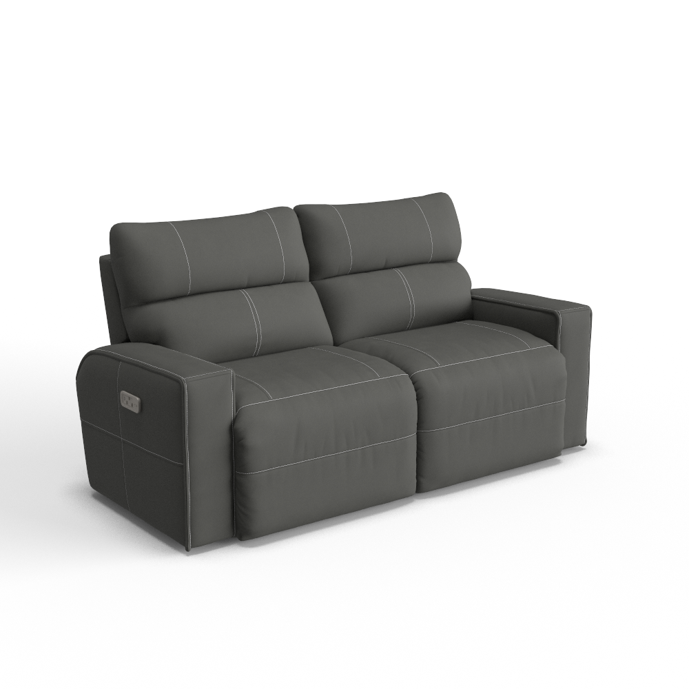 Maddox Power Reclining Sofa w/ Headrest & Lumbar, In Stock